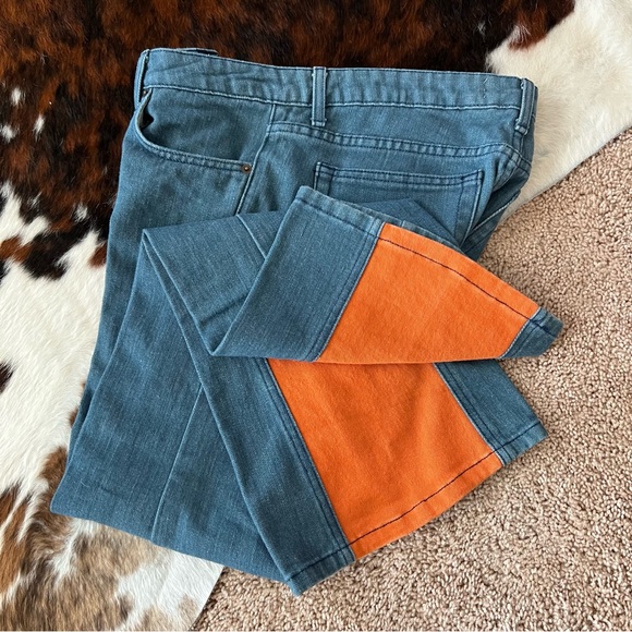 Biker Premium Denim - NWOT-Biker Premium-Color Block Flair Jeans-8-Made In America